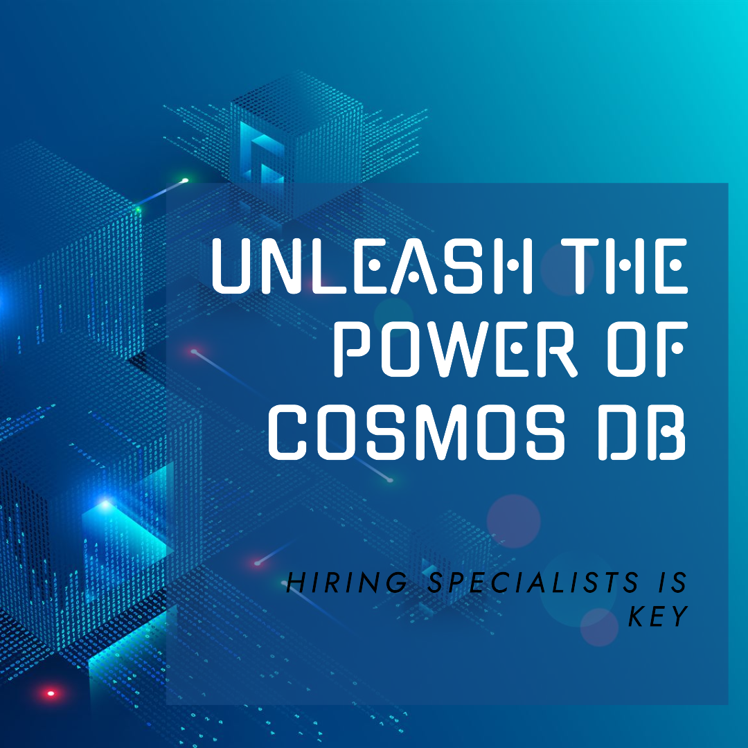 Cosmos DB Specialists - Moorpals Technologies